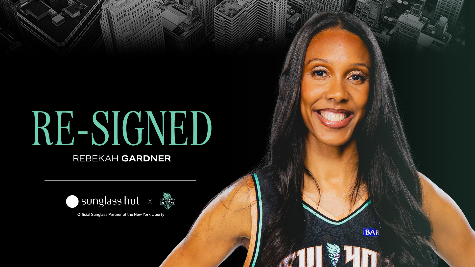 New York Liberty Re-Sign Rebekah Gardner